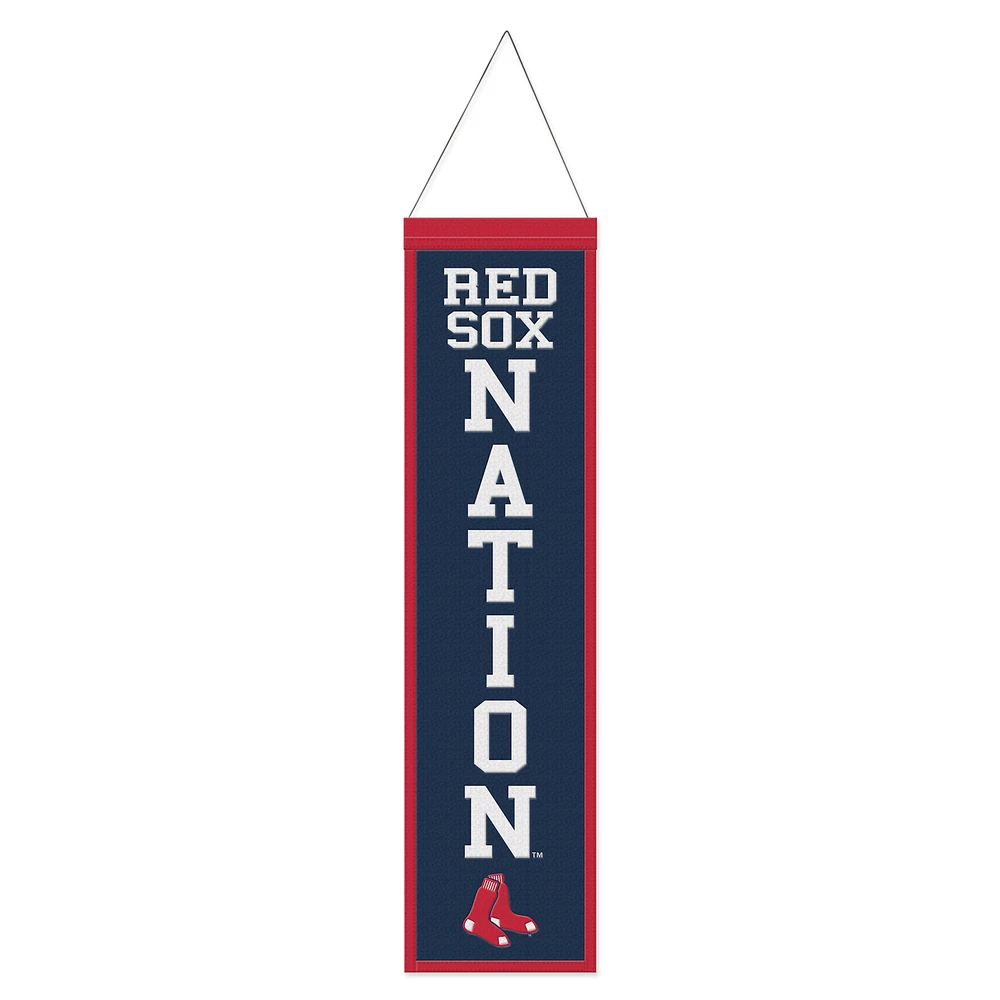 WinCraft Boston Red Sox 8" x 32" Slogan Wool Banner