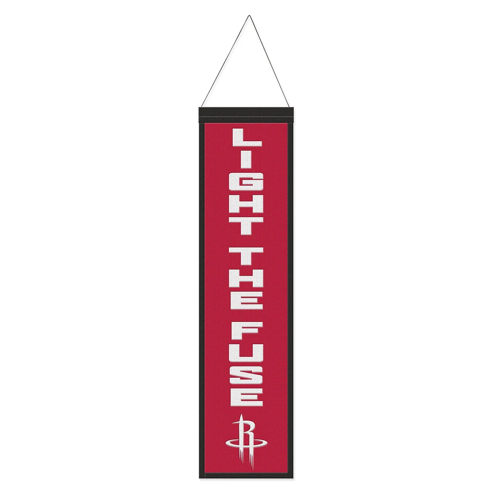 WinCraft Houston Rockets 8" x 32" Slogan Wool Banner