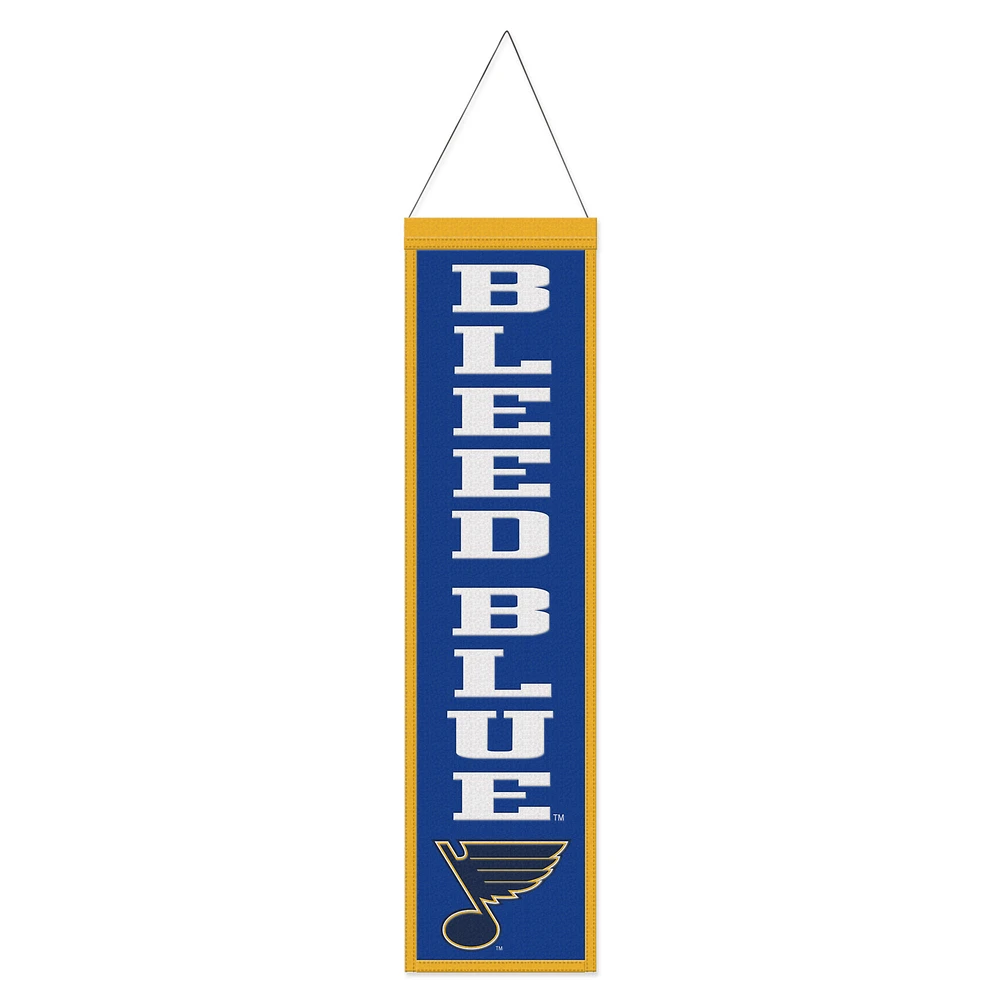 WinCraft St. Louis Blues 8" x 32" Slogan Wool Banner