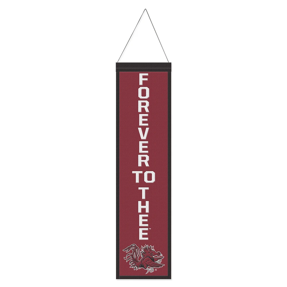 WinCraft South Carolina Gamecocks 8" x 32" Slogan Wool Banner