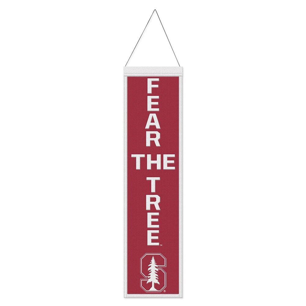 WinCraft Stanford Cardinal 8" x 32" Slogan Wool Banner