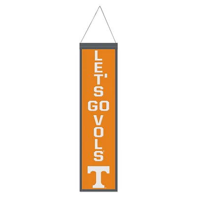 WinCraft Tennessee Volunteers 8" x 32" Slogan Wool Banner