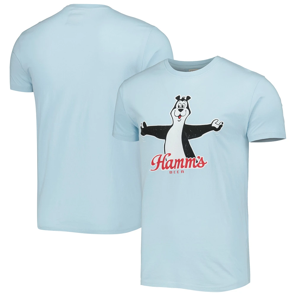 Unisex American Needle Light Blue Hamms Brass Tacks T-Shirt