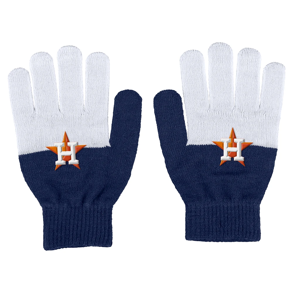 Women's WEAR by Erin Andrews Houston Astros Color-Block Gloves