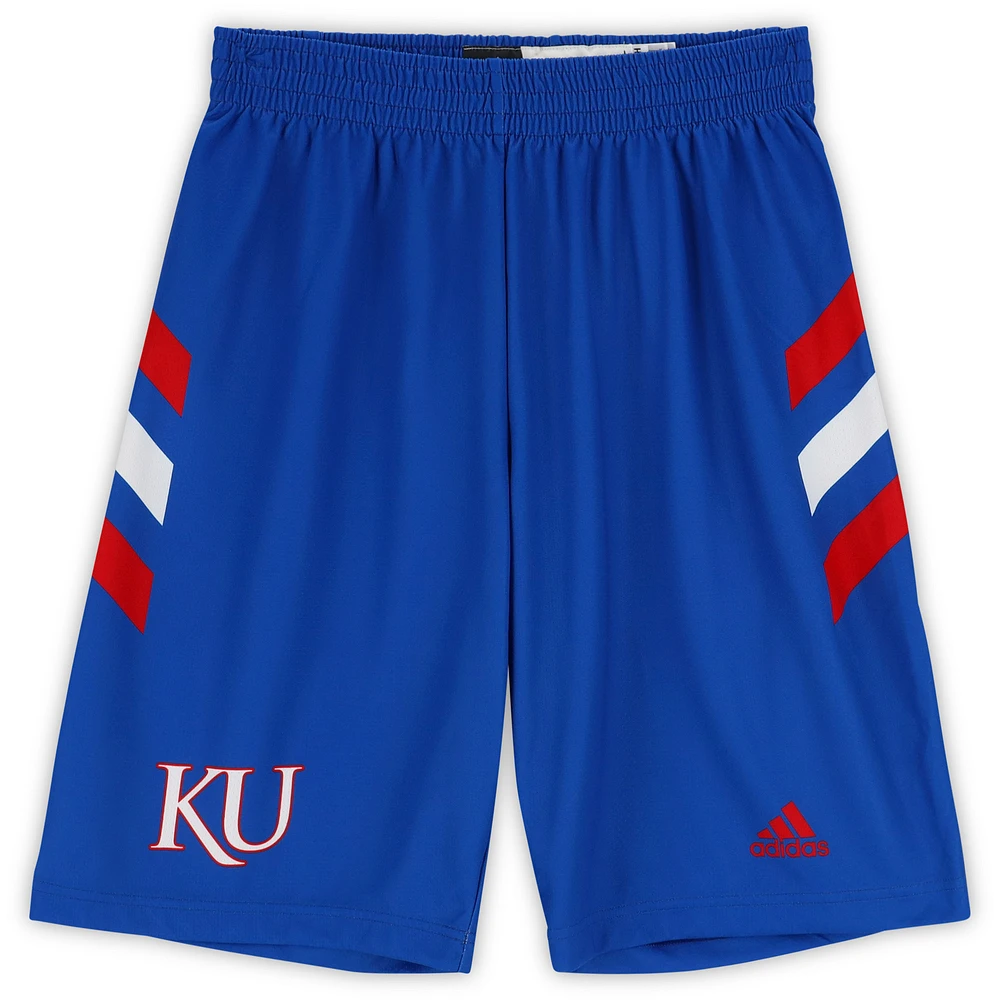 Kansas Jayhawks Team-Issued Royal Shorts from the Basketball Program