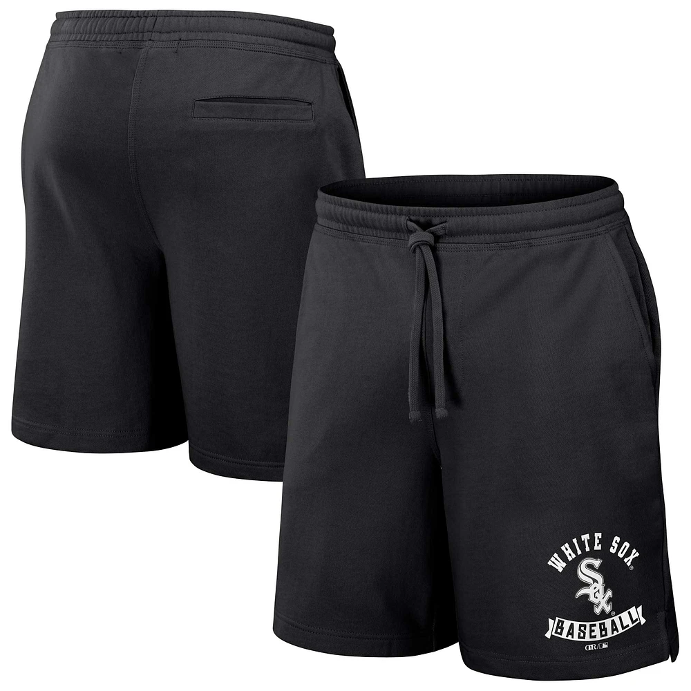 Men's Darius Rucker Collection by Fanatics Black Chicago White Sox Team Color Shorts