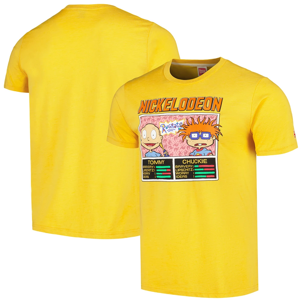 Unisex Homage Gold Rugrats Graphic Tri-Blend T-Shirt