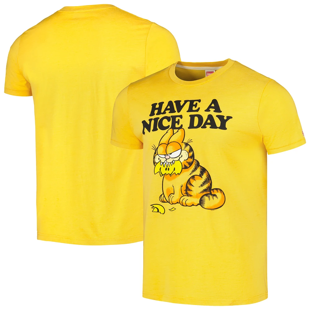 Homage Gold Garfield Tri-Blend T-Shirt