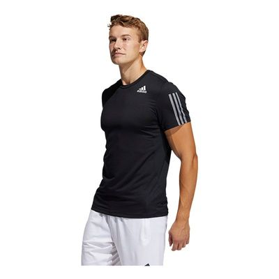 Buy adidas black 3 Stripe Aero Ready Primeblue T-Shirt for Men in Baghdad,  Basra