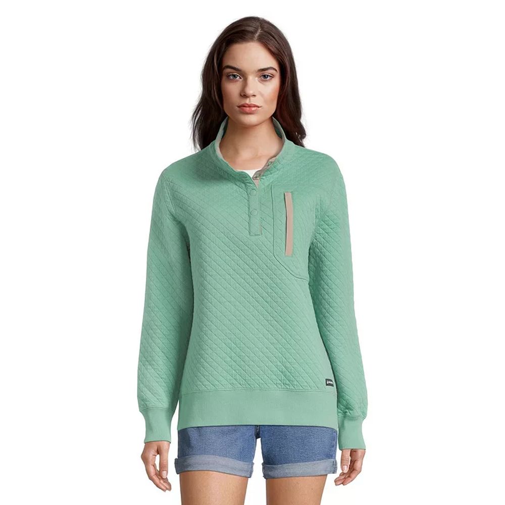 Plus Blakiston 1/4 Zip Long Sleeve Top 