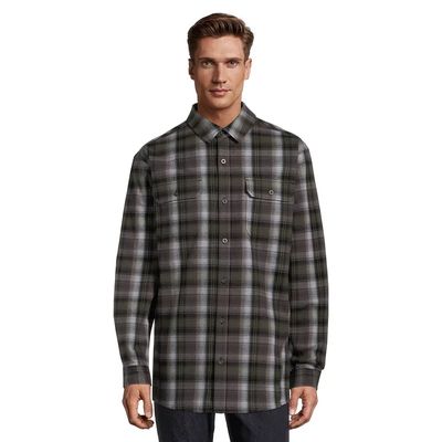 Ripzone Boys' Hideout Hooded Plaid 