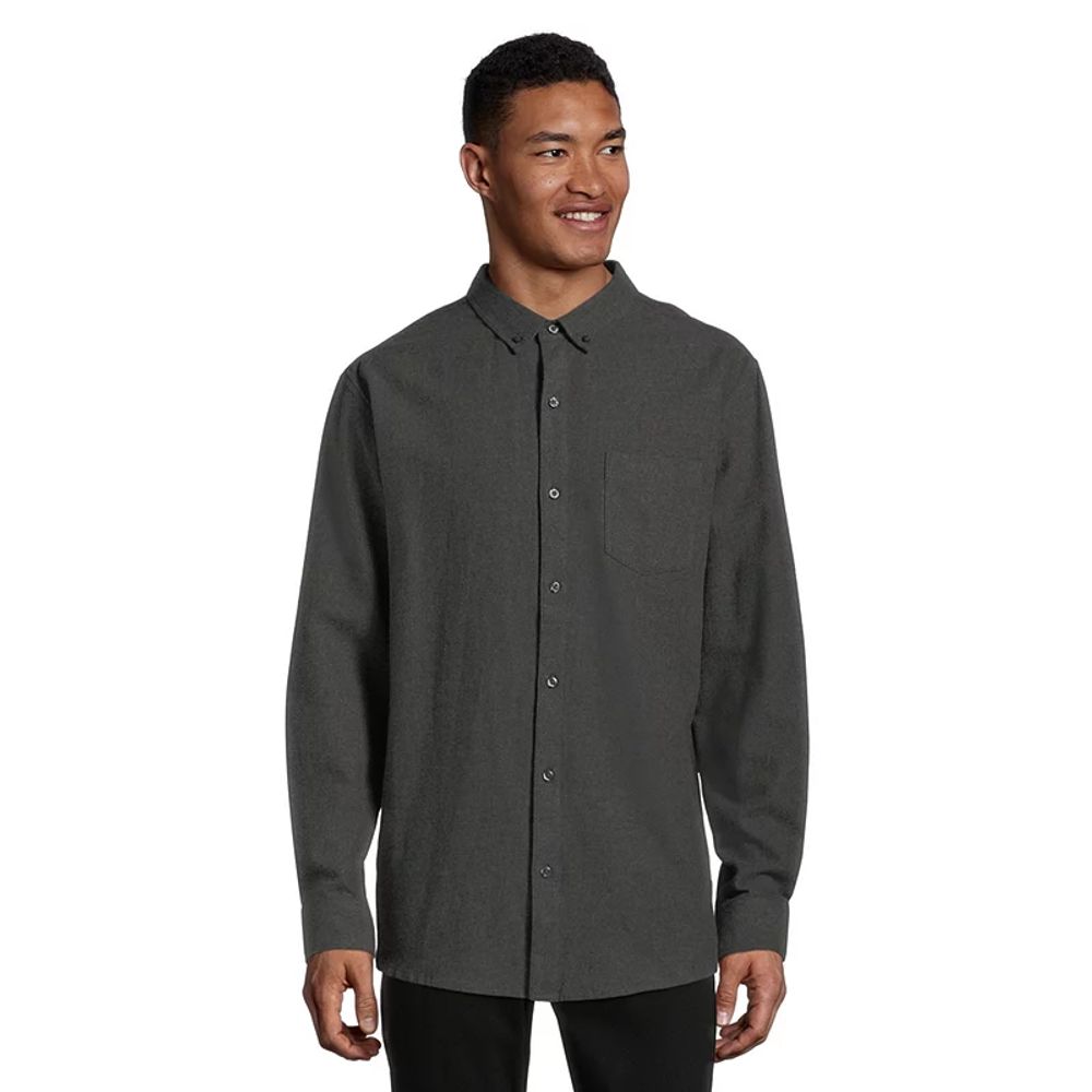 Maxime Solid Flannel Shirt - Upper 