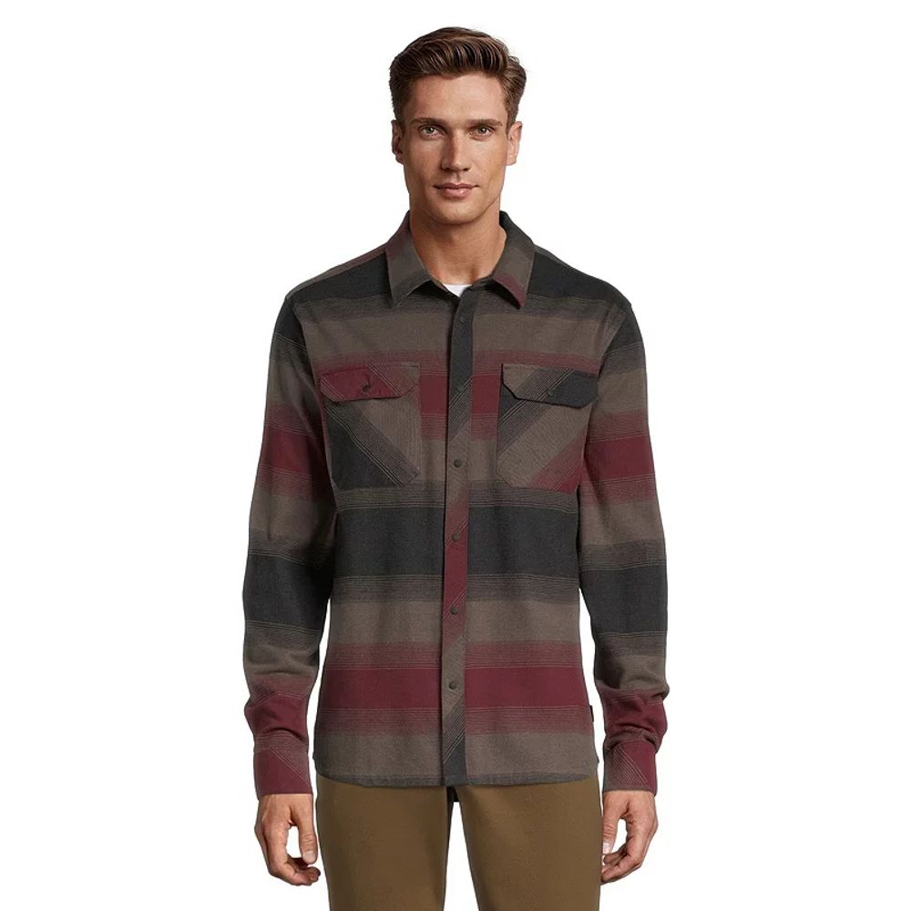 Maxime Solid Flannel Shirt - Upper 