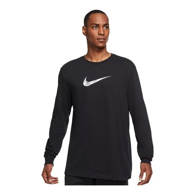 nike dry classic mesh long sleeve top