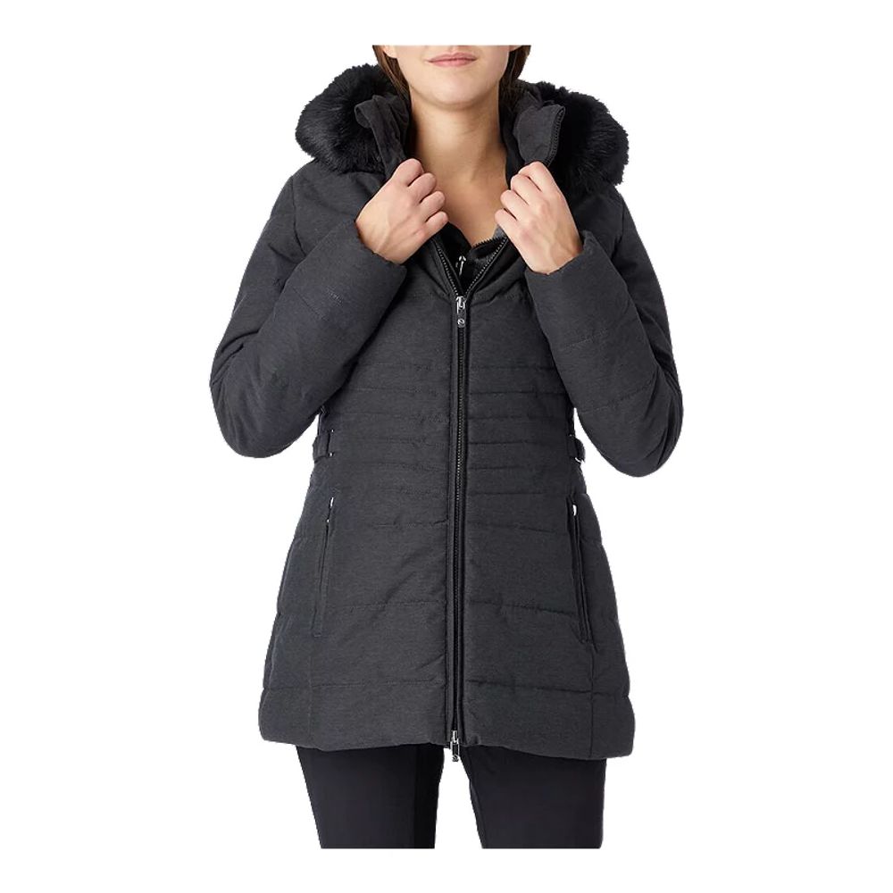 mckinley women's valetta long hooded fleece jacket