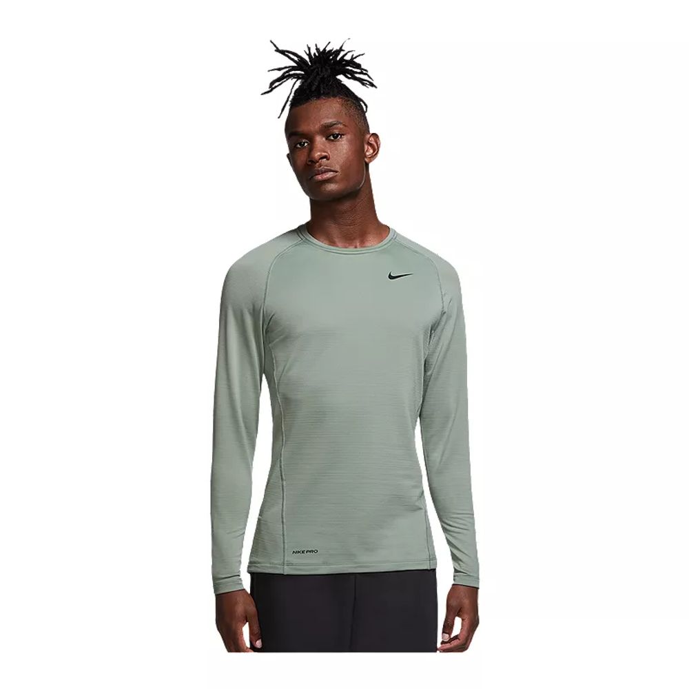 nike pro men's therma long sleeve shirt