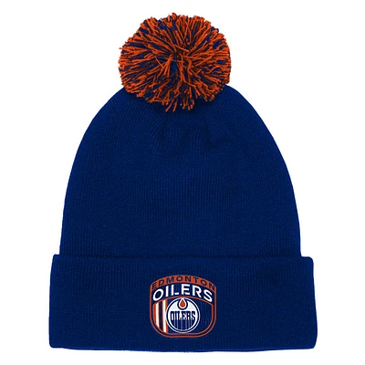 LNH Draft 2024 - Tuque à revers avec pompon pour junior