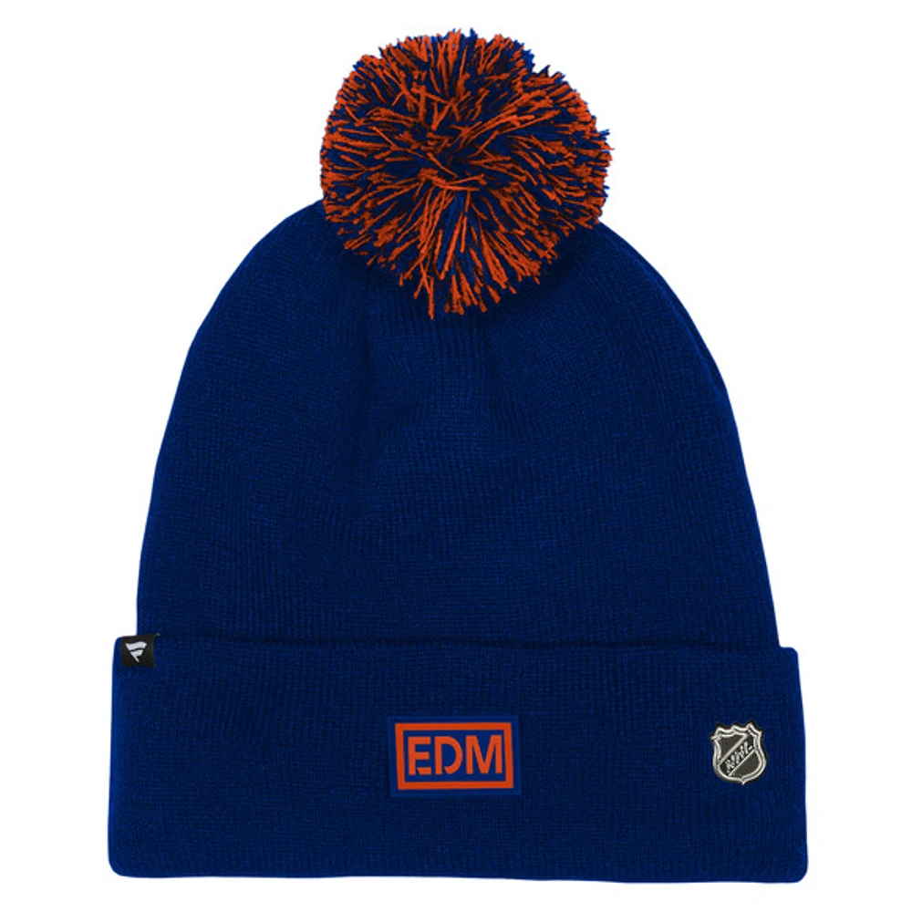 LNH Draft 2024 - Tuque à revers avec pompon pour junior
