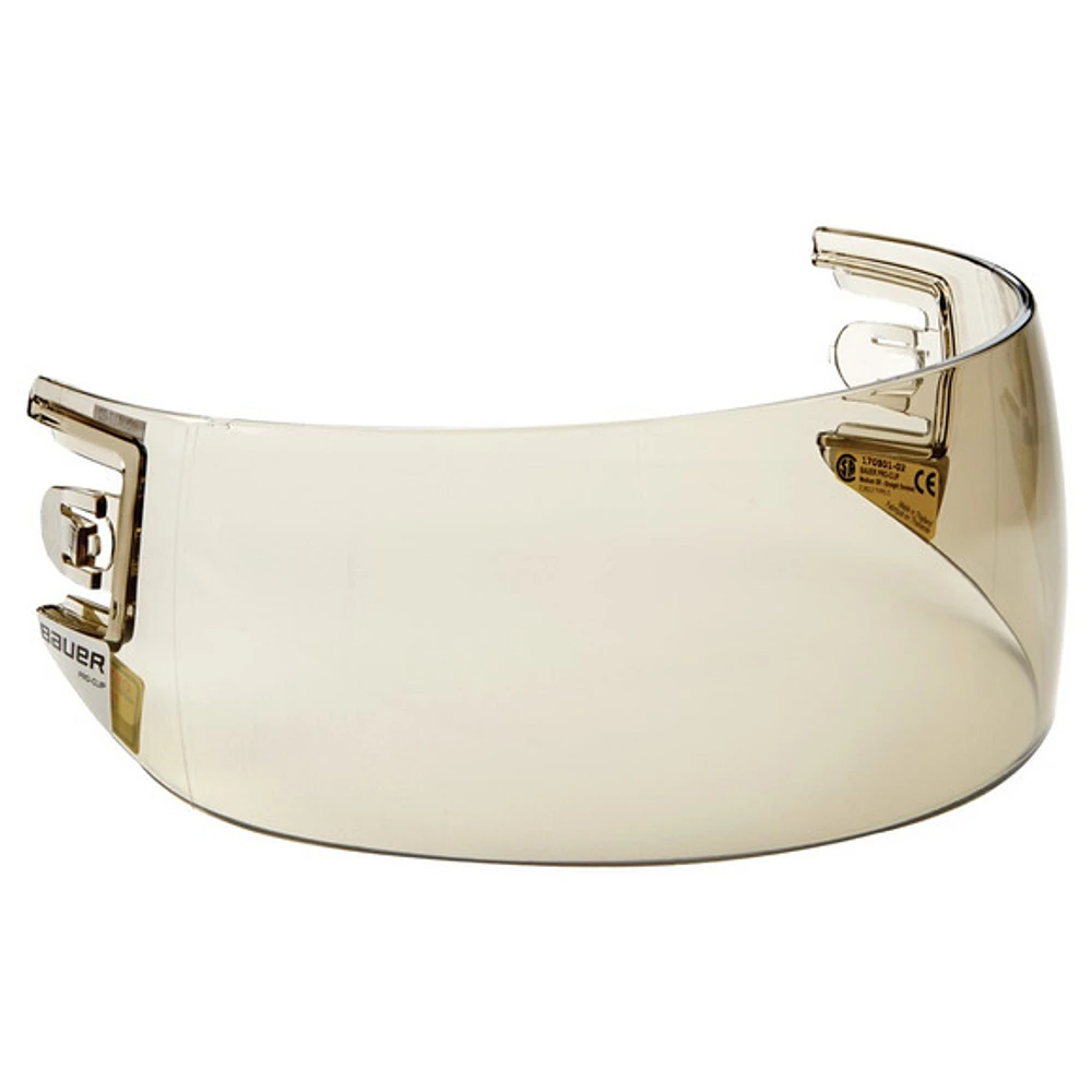 Pro-Clip Straight Cut - Senior Hockey Half-Visor