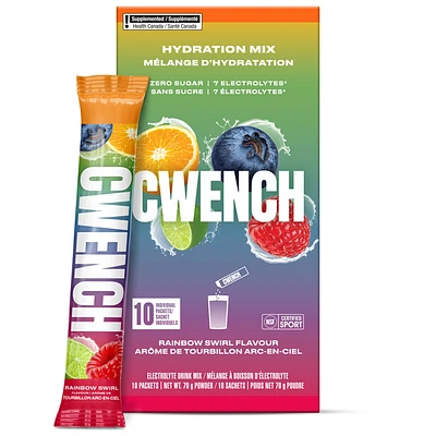 Rainbow Swirl 10 packets - Hydration Mix