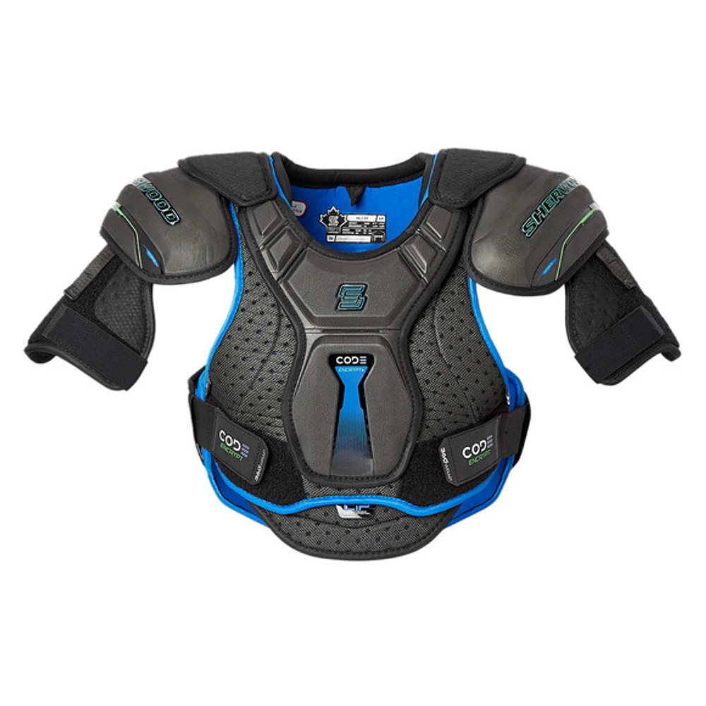 CODE Encrypt 2 Jr - Junior Hockey Shoulder Pads