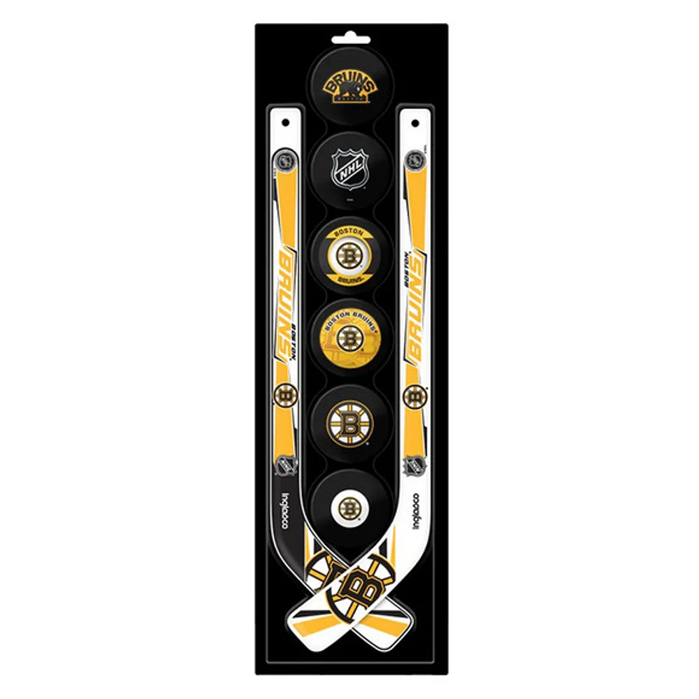 LNH 6-Pack Mini - Ensemble de minibâtons hockey