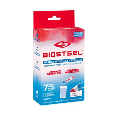 Mélange d'hydratation (7 sachets) - Sucette glacée - Mélange pour sportif de haut niveau