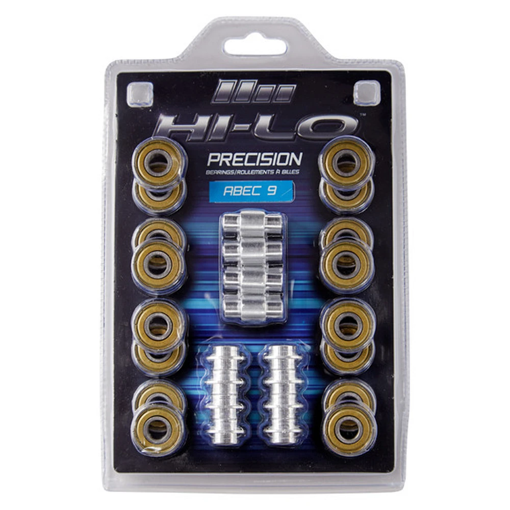 S19 HI-LO Precision ABEC 9 - Bearings for Inline Skates