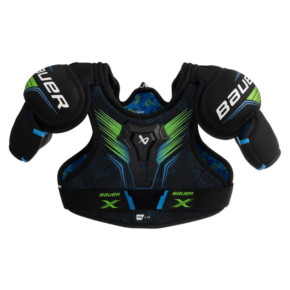 S24 X Yth - Épaulières de hockey pour enfant