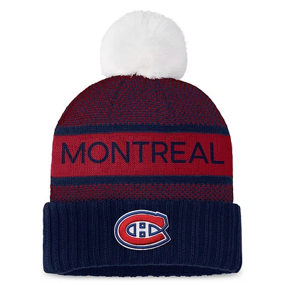 Authentic Pro Rink Knit - Adult Cuffed Tuque with Pompom