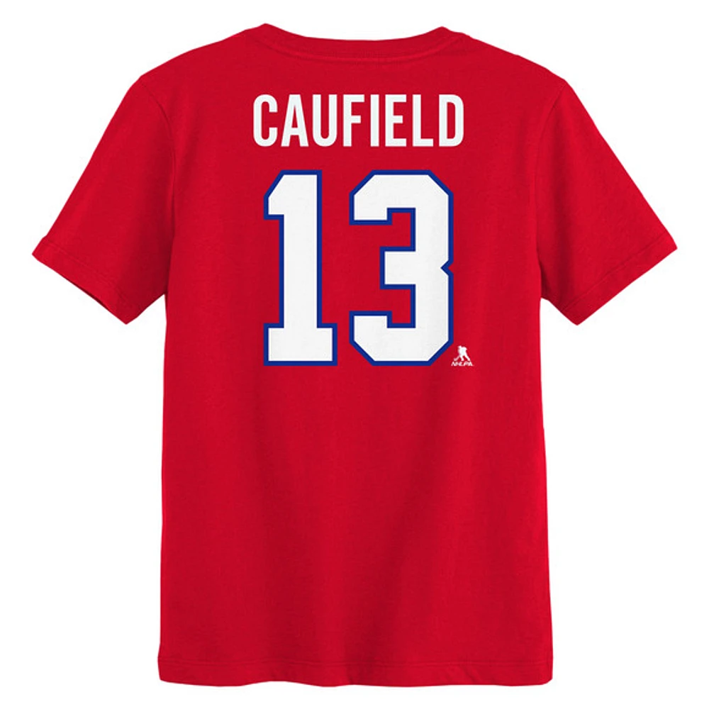 Name and Number - Kids' NHL T-Shirt