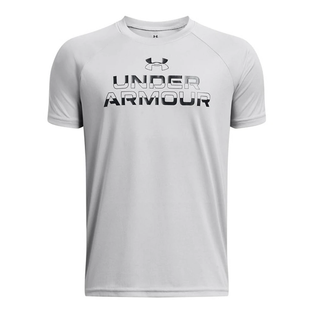 Tech Split Wordmark - T-shirt athlétique pour garçon