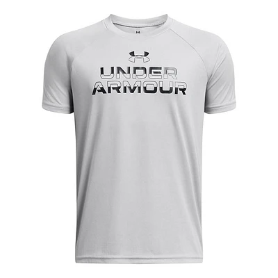 Tech Split Wordmark - T-shirt athlétique pour garçon