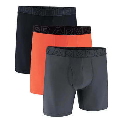 Performance Tech Mesh Solid (Pack of 3) - Men's Fitted Boxer Shorts