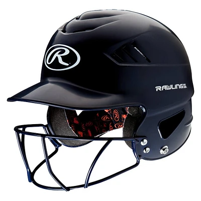 Coolflo - Casque de frappeur de baseball avec grille pour adulte