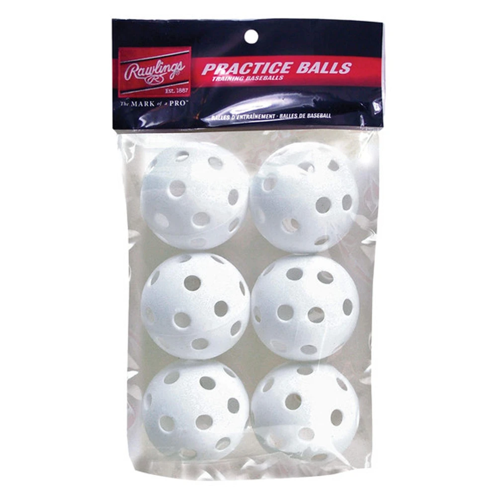 Wiffle 9 po - Balles pour entraînement de balle-molle