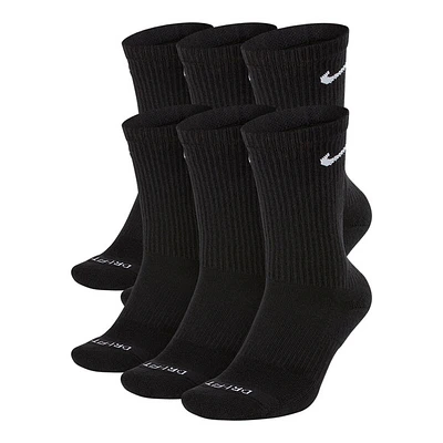 Everyday Plush (Pack of 6 pairs) - Adult Cushioned Socks