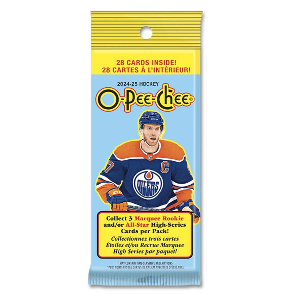 2024-25 O-Pee-Chee Hockey Fat - Cartes de hockey à collectionner