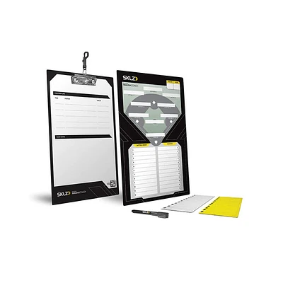 MagnaCoach Baseball - Magnetic Dry-Erase Clipboard
