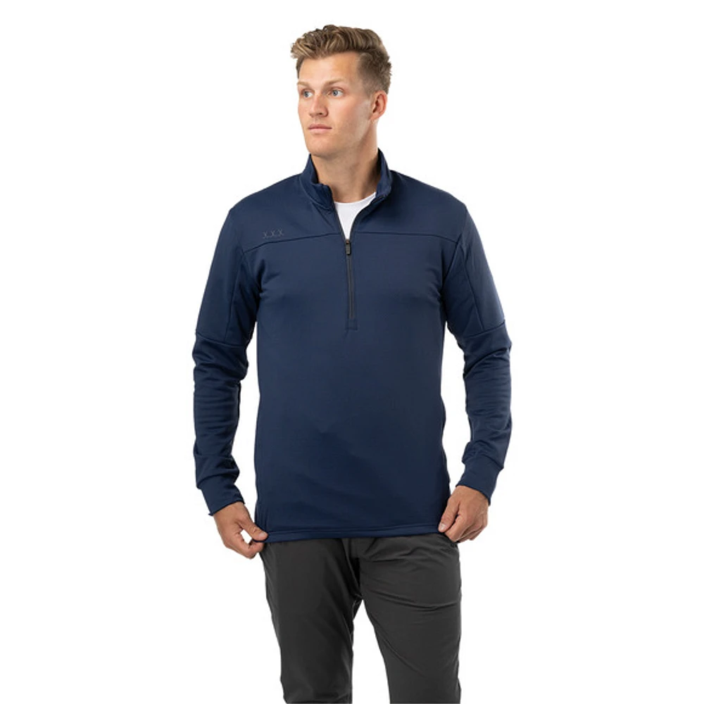 First Line Collection Core Tech - Men's Quarter-Zip Sweater