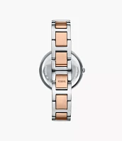 Karli Three-Hand Two-Tone Watch