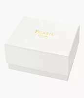 Karli Three-Hand Gold-Tone Watch and Bracelet Set