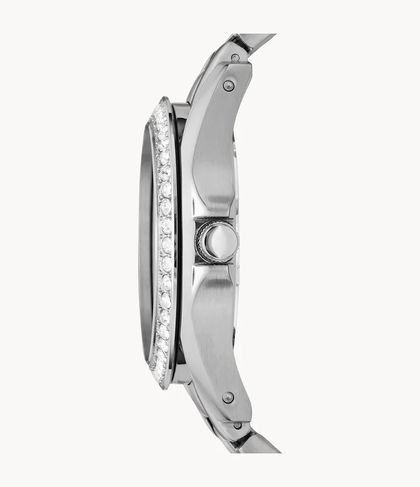 Riley Multifunction Stainless Steel Watch