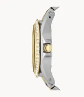Riley Multifunction Two-Tone Stainless Steel Watch