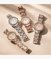 Virginia Two-Tone Stainless Steel Watch