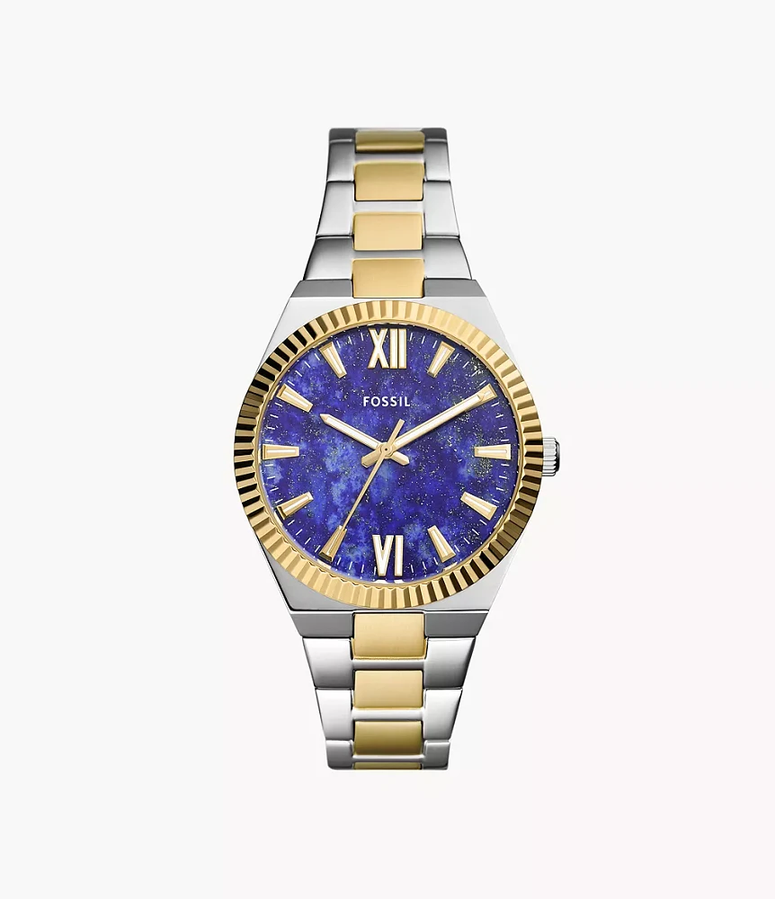 Scarlette Three-Hand Two-Tone Stainless Steel Watch