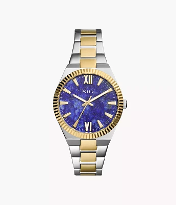 Scarlette Three-Hand Two-Tone Stainless Steel Watch