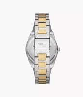 Scarlette Three-Hand Two-Tone Stainless Steel Watch