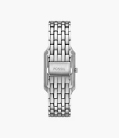 Raquel Three-Hand Date Stainless Steel Watch