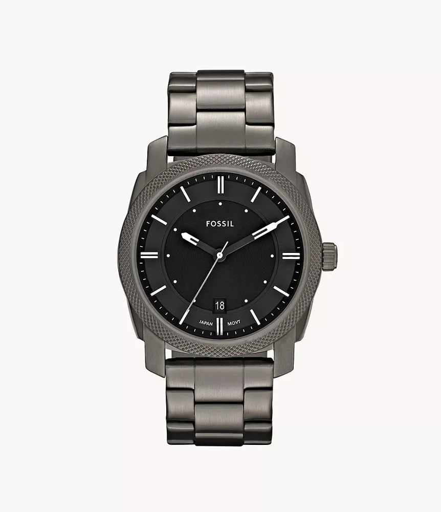 Machine Smoke Stainless Steel Watch
